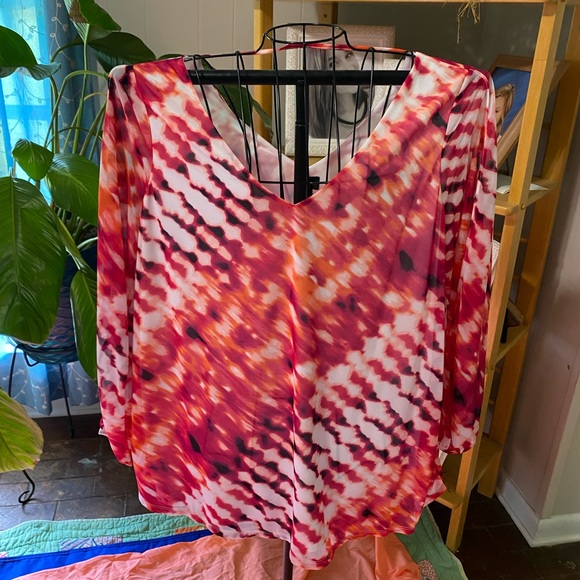 Worthington Tops - Worthington size 1X slit sleeve top